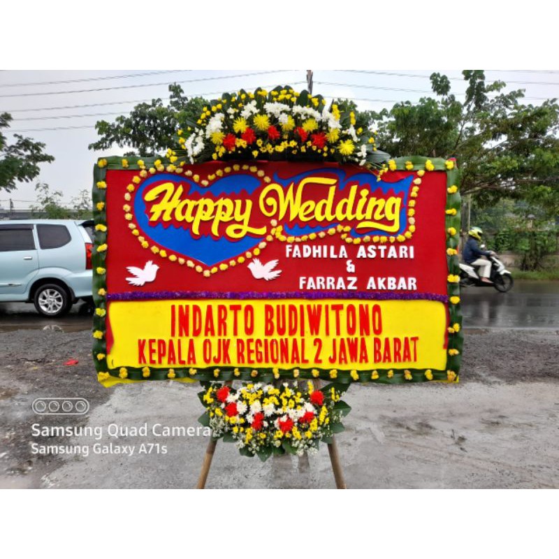 

bunga papan bunga 2 titik bagian atas dan bawah