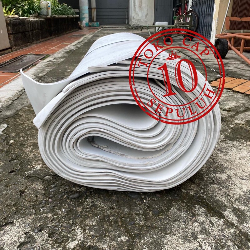 RB spon ati/ busa ati/ eva/ karet ati 5mm putih