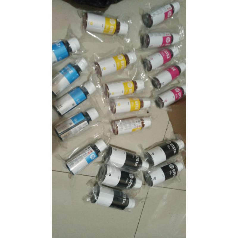 Tinta Printer HP GT53 Dan GT52 Losepack (Tanpa Dus) Original