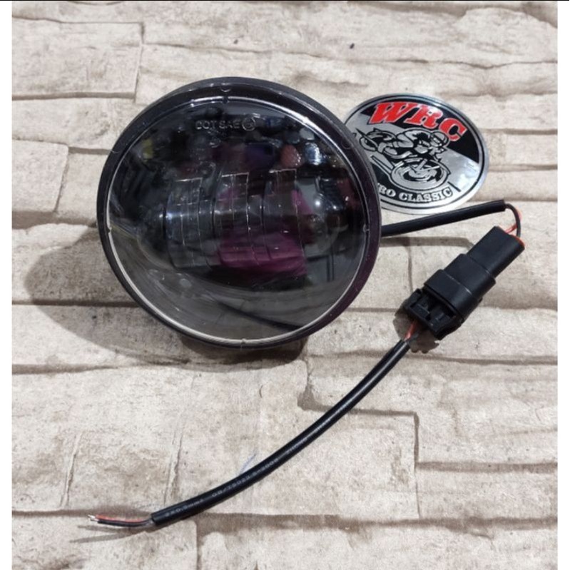 Lampu Depan Daymaker C70 4,5 Inch Foglamp LED Dot Sae