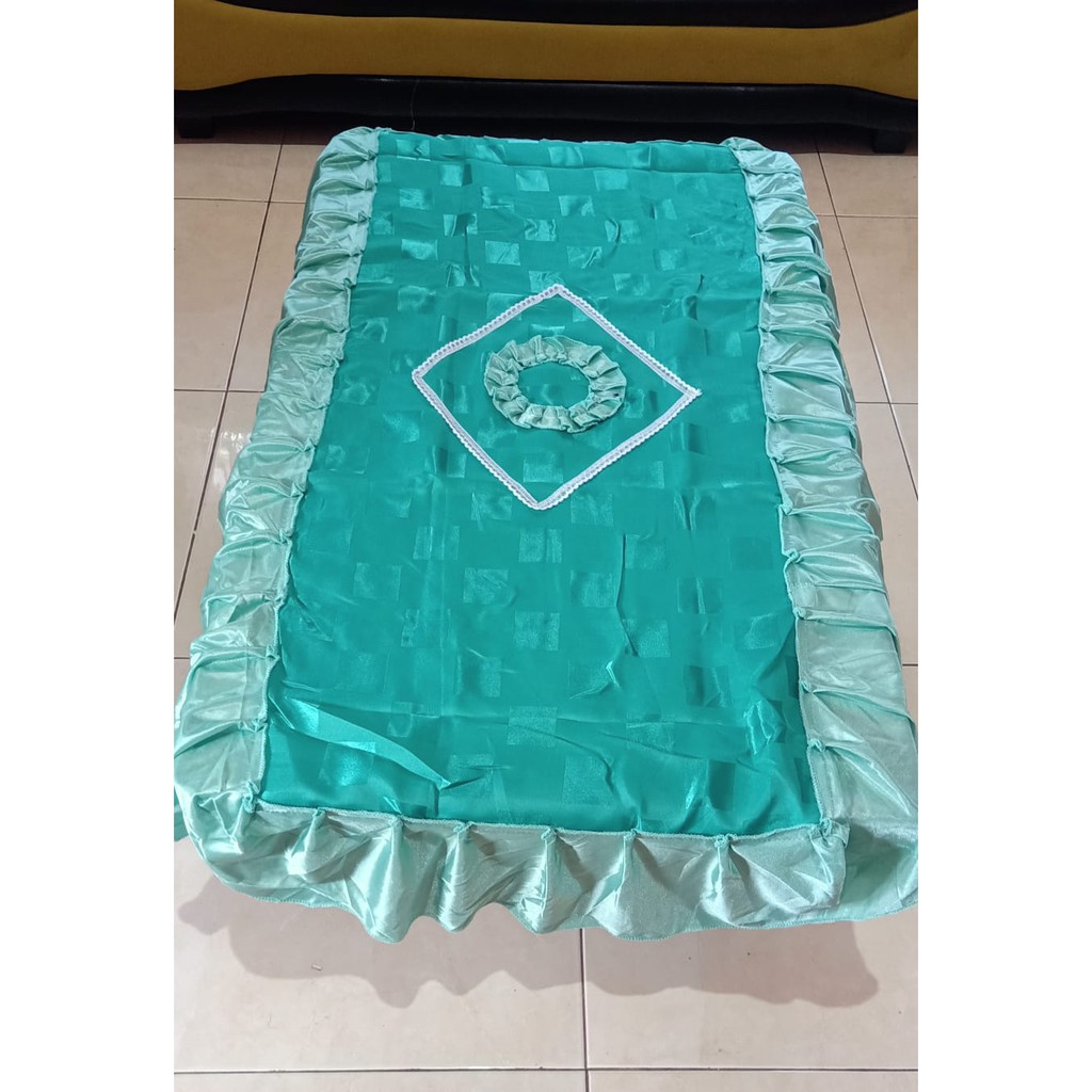 Taplak meja tamu bahan ajura