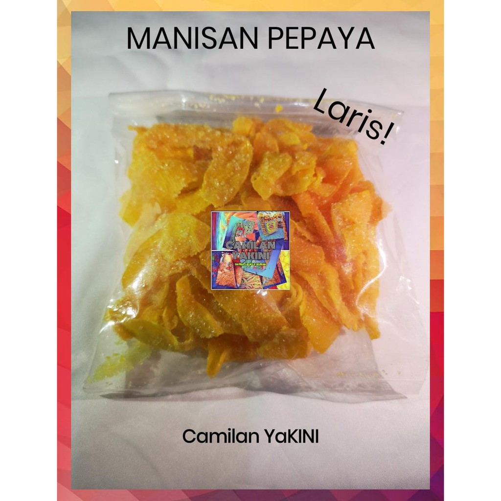 

MANISAN PEPAYA BOGOR KERING 200 GRAM