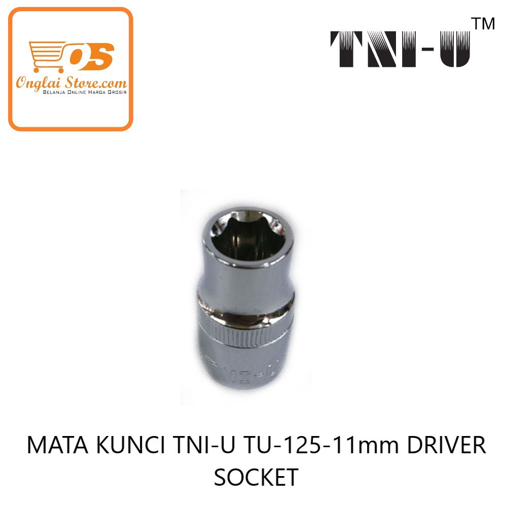 MATA KUNCI TNI-U TU-125-11mm DRIVER SOCKET  (HARGA SPESIAL)