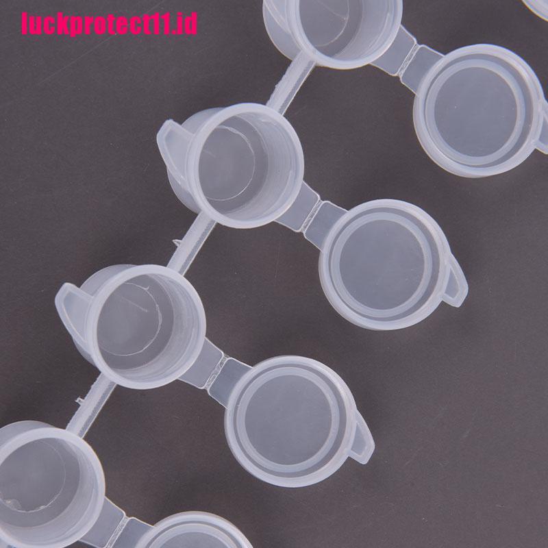 (LUCK11) Kotak Kontainer Cat Akrilik 6 Sambungan Ukuran 3ml