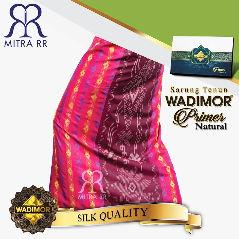 Sarung WADIMOR motif PRIMER NATURAL Satuan / Grosir Sarung Dewasa