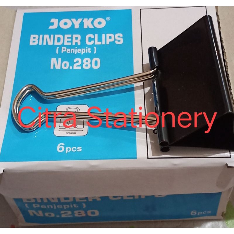 

Binder Clips 280 Joyko