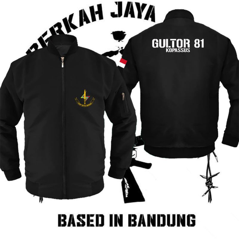Jaket Bomber Gultor 81 Kopassus