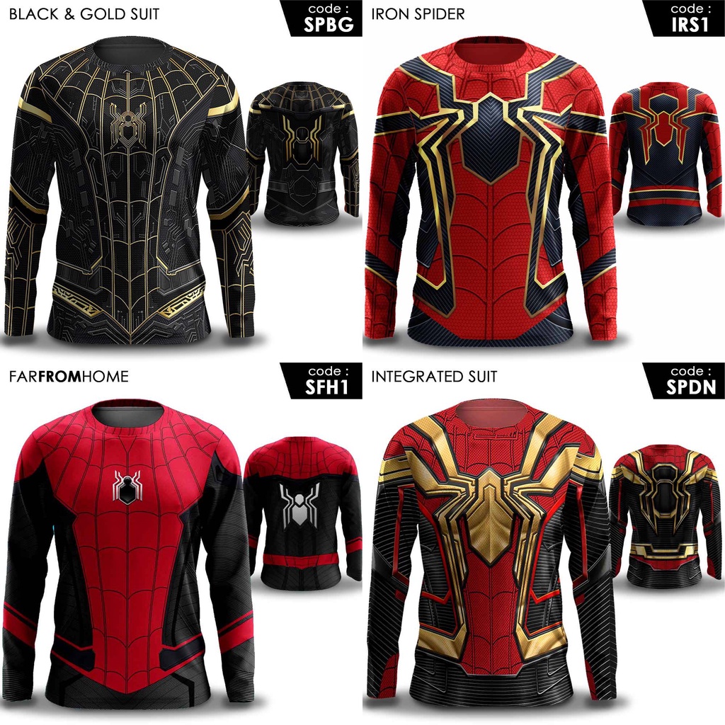 SPIDER-MAN T-SHIRT - Kaos Fullprint Dewasa Murah Berkualitas