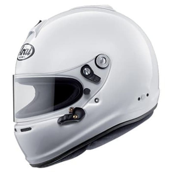 NEW Arai GP-6S 8859 Original Helm Full Face - White - Putih SIZE L