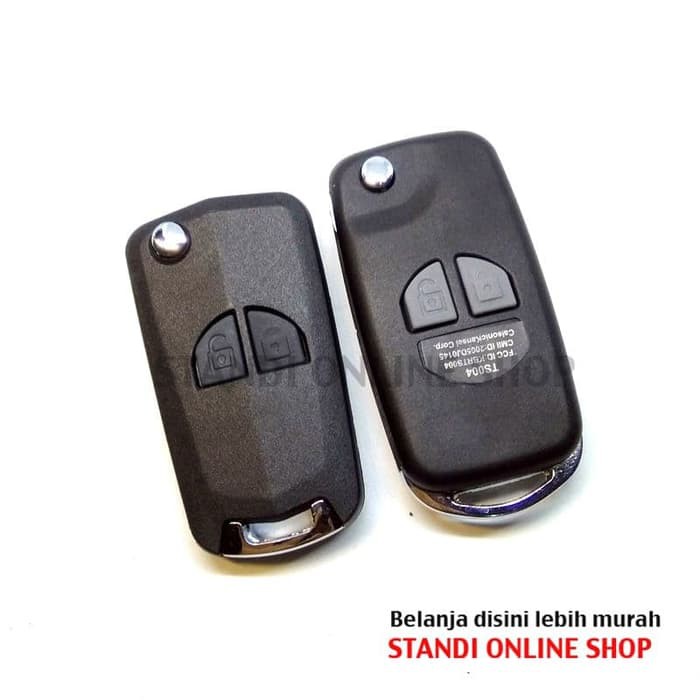 Casing Kunci Lipat Flip Key Rumah Kunci Suzuki Swift SX-4 Ertiga Wagon