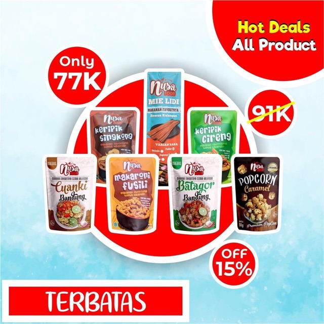 

Promo opening 91k jadi 77k