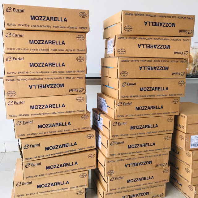 

Mozzarella Eurial 10kg - Mozarella - Keju Moza