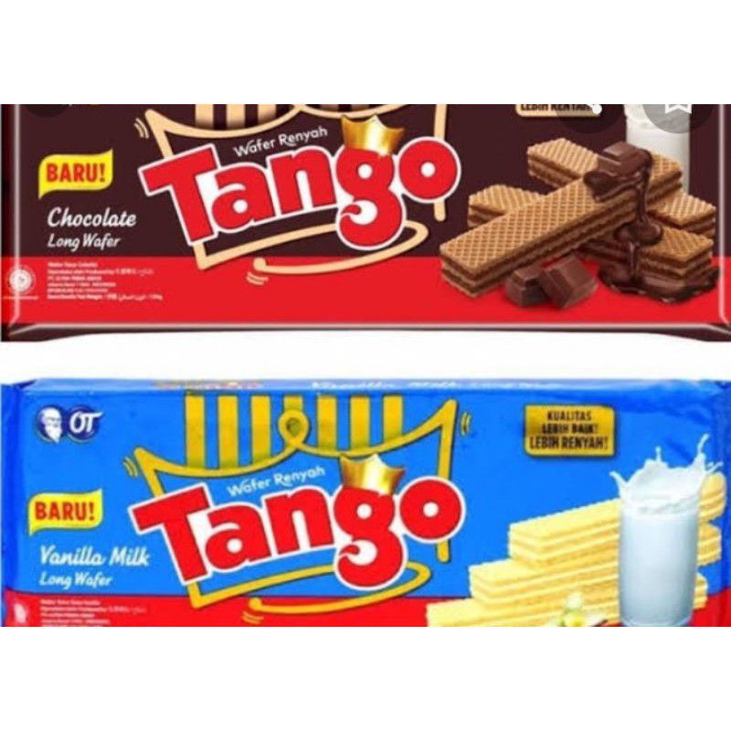 WAFER TANGO COKELAT/VANILA/CHOCO TIRAMISU/CHOCO JAVAMOCCA 120 GRAM (3 pack)