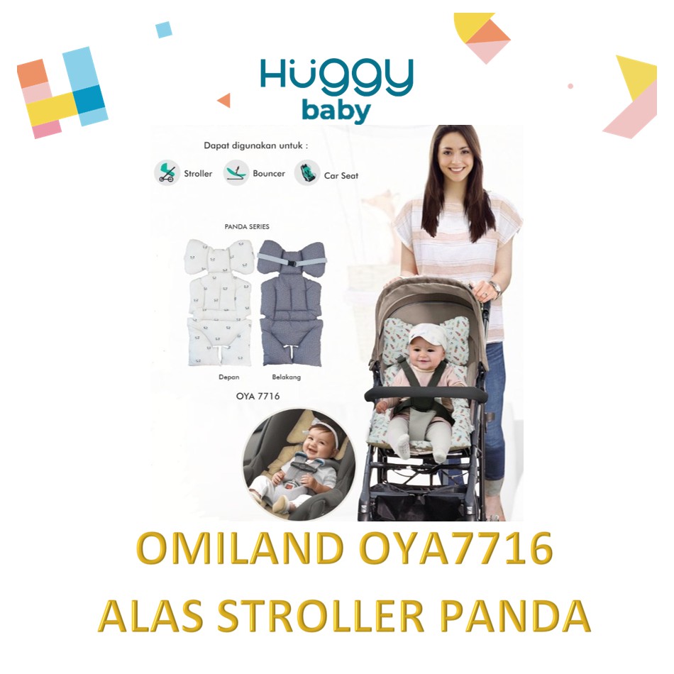 Omiland OYA7716 Alas Stroller Panda Series