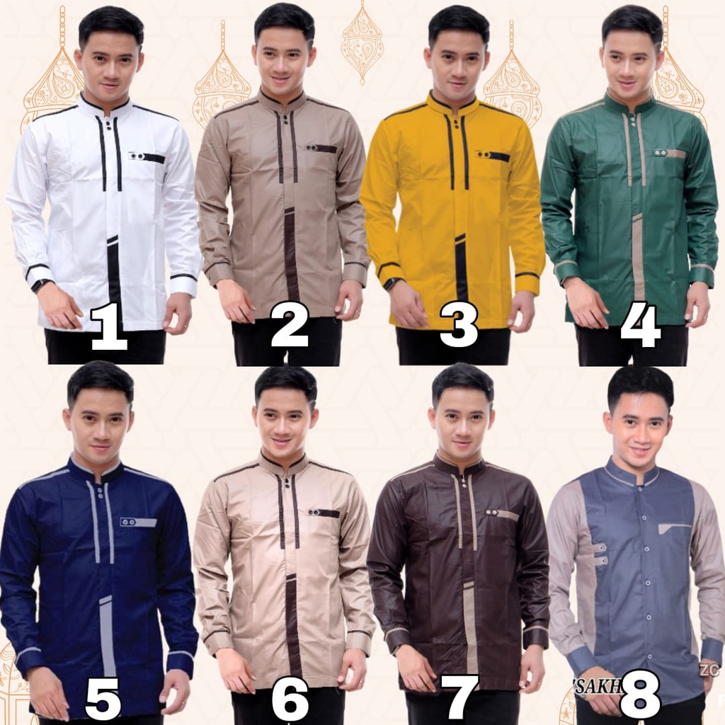 Balenco - Baju Koko Pria Kemeja Pakaian Jas Koko Kurta Hadroh Guz Azmi Syubbanul Muslimin JASKO Fash