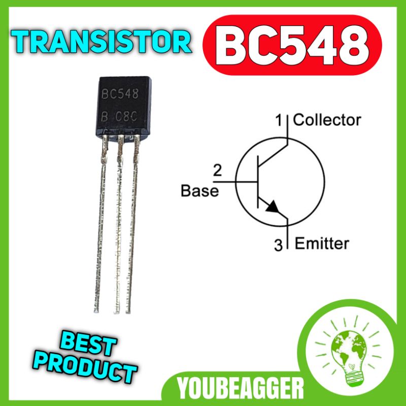 Transistor bc548 npn