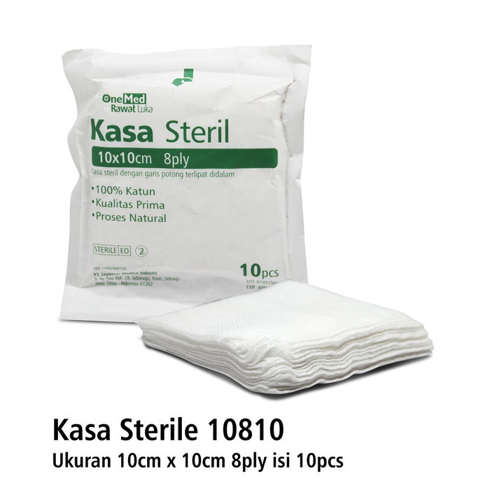 Kasa Steril 10810 Onemed 10 X10 Cm 8 Ply Isi 10