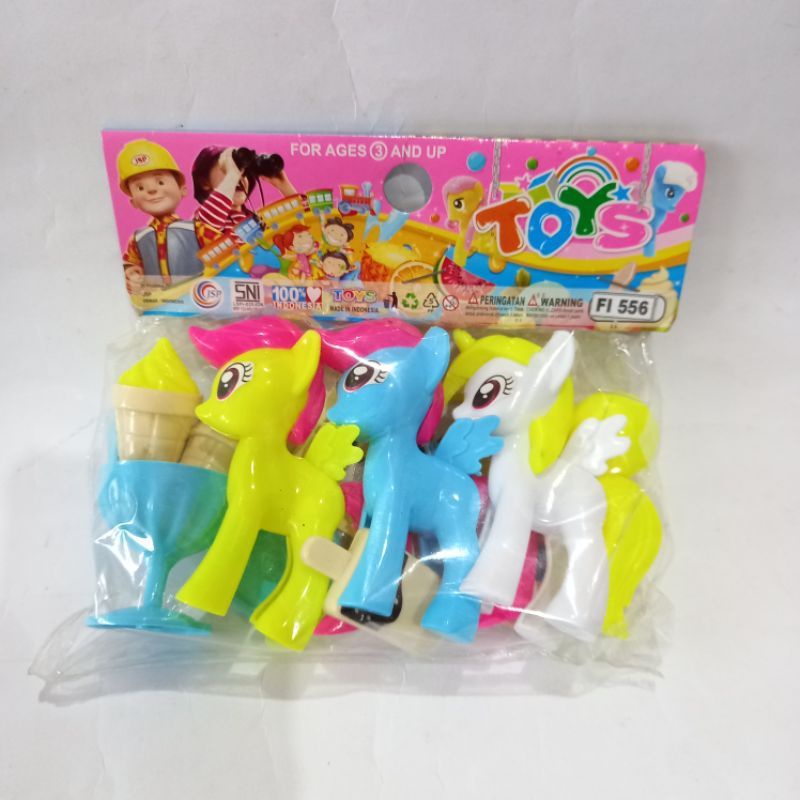 PROMO MAINAN ICE CREAM PONY FUNNY F1556
