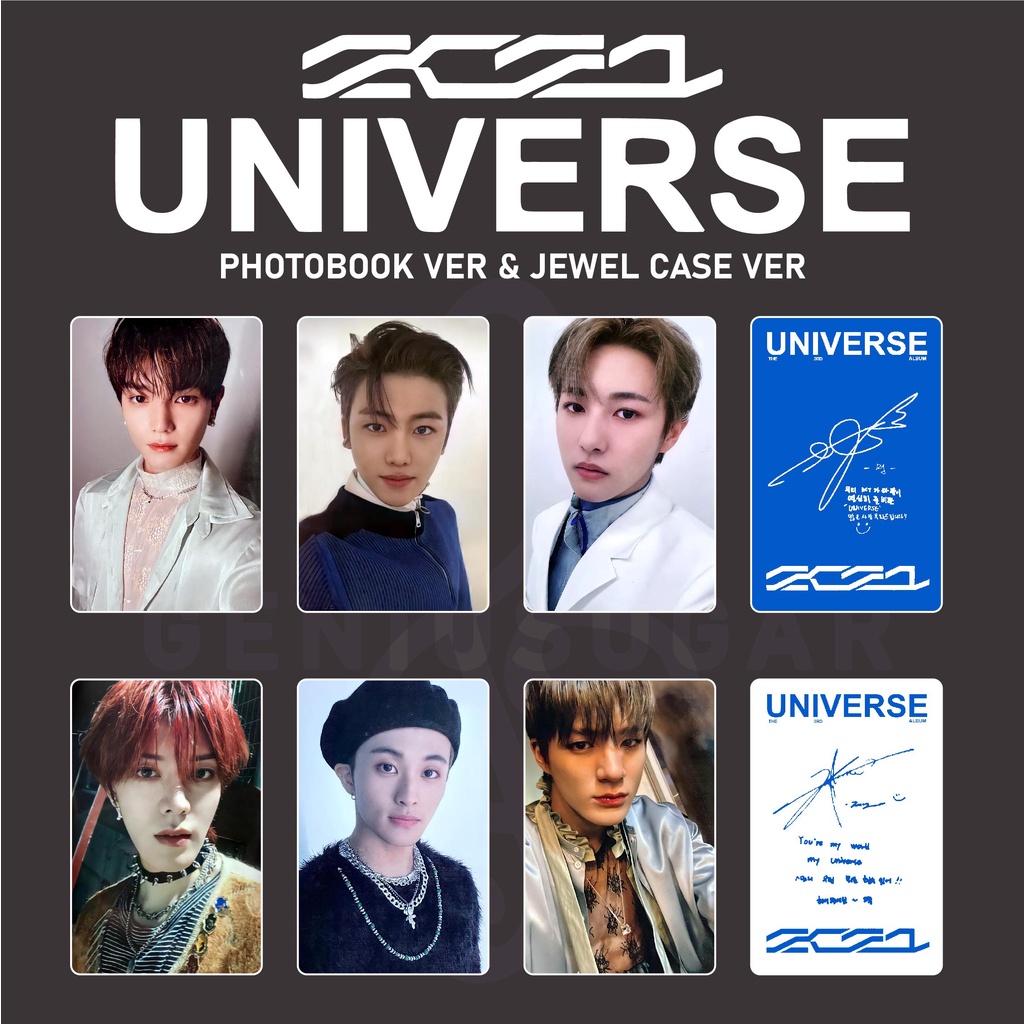 [REPLIKA NCT 2021] PHOTOCARD UNIVERSE 2021 UNOFFICIAL