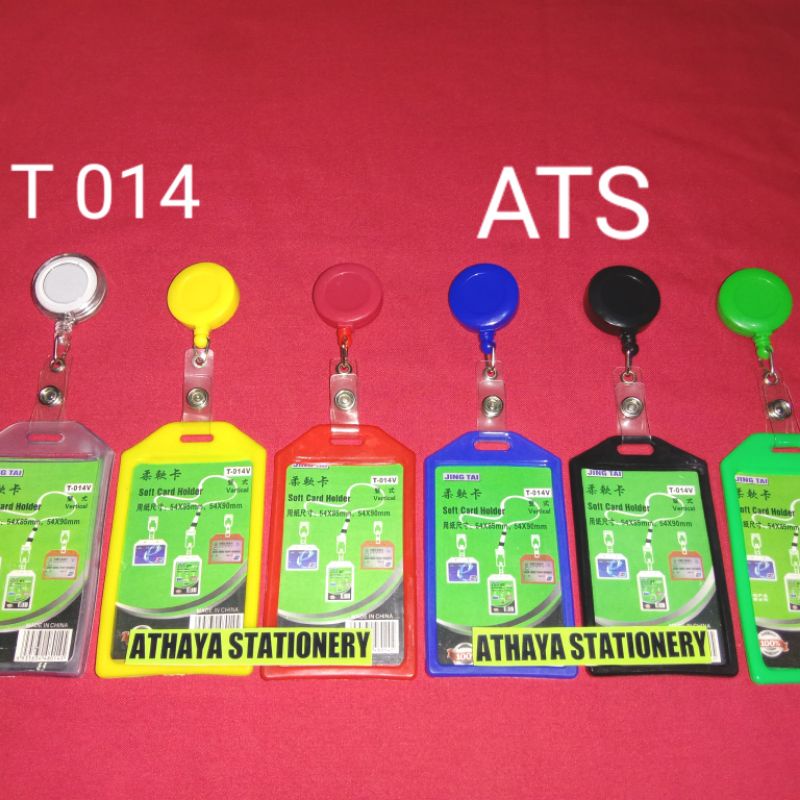

ID card yoyo+ID card karet silicon T 014(1 kartu)