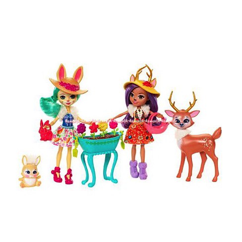 Enchantimals Garden Magic Doll Play Set Mainan Boneka Bertema Berkebun