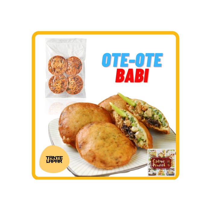 

Ote-ote Khas Surabaya Isi Babi (Merek Cakwe Paneleh) Isi 4 Frozen