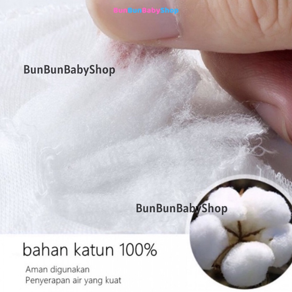 Breast Pad Kain Washable Nursing Alas Menyusui Perlengkapan Ibu Penyerap Asi Cuci Ulang Bayi Baru Lahir Baby BunBunBabyShop