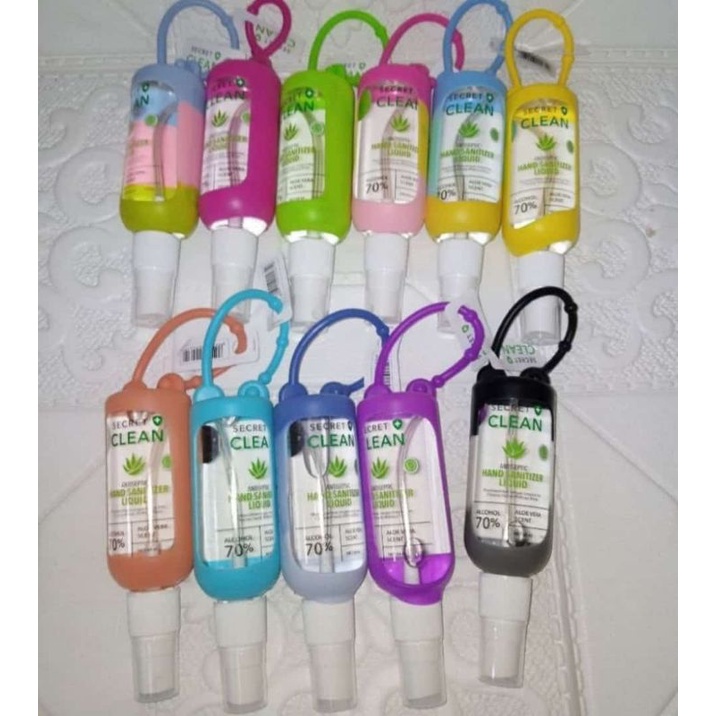 Secret Clean Hand Sanitizer Gel 60ml Antiseptic Gantung Tas