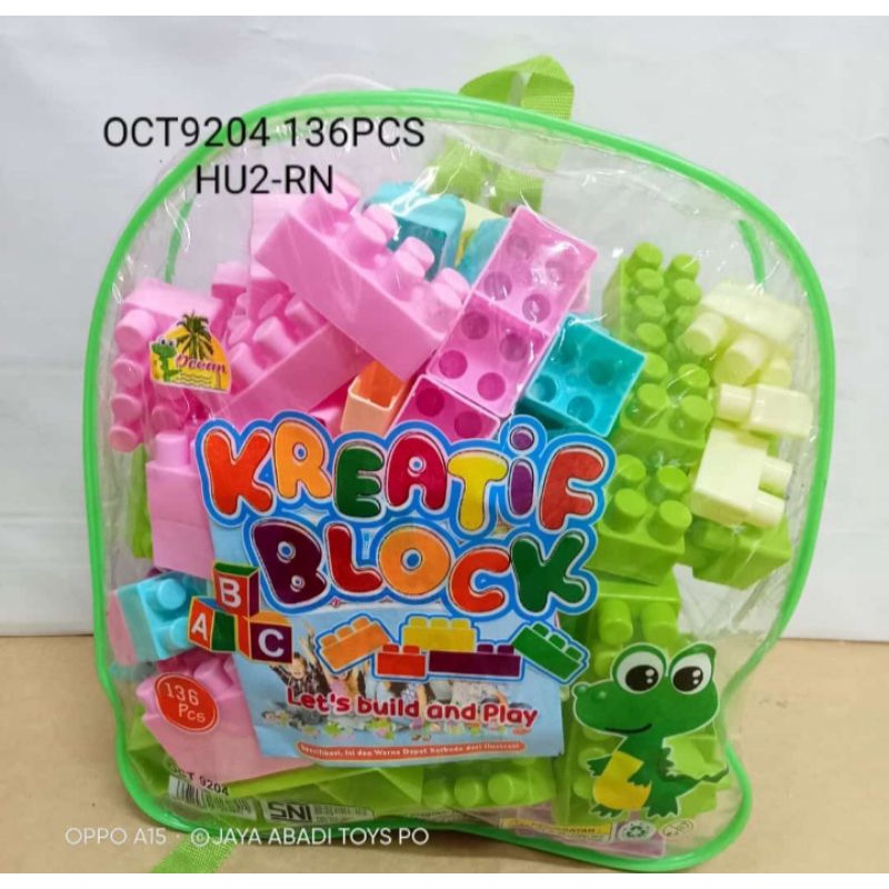 Mainan Block Kreatif / Blok Balok OCT9204