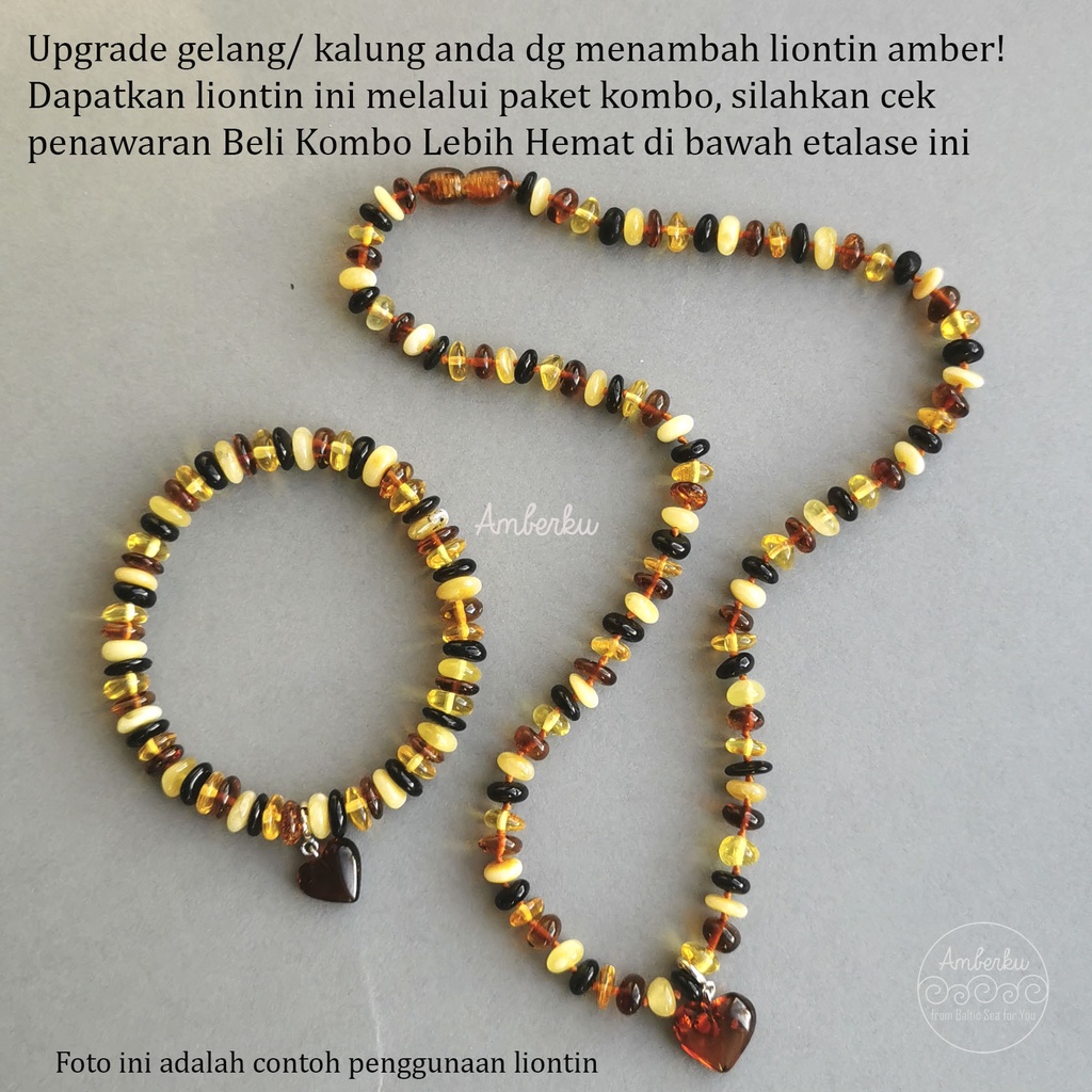 AMBERKU Gelang Amber Dewasa PROMO GD11C