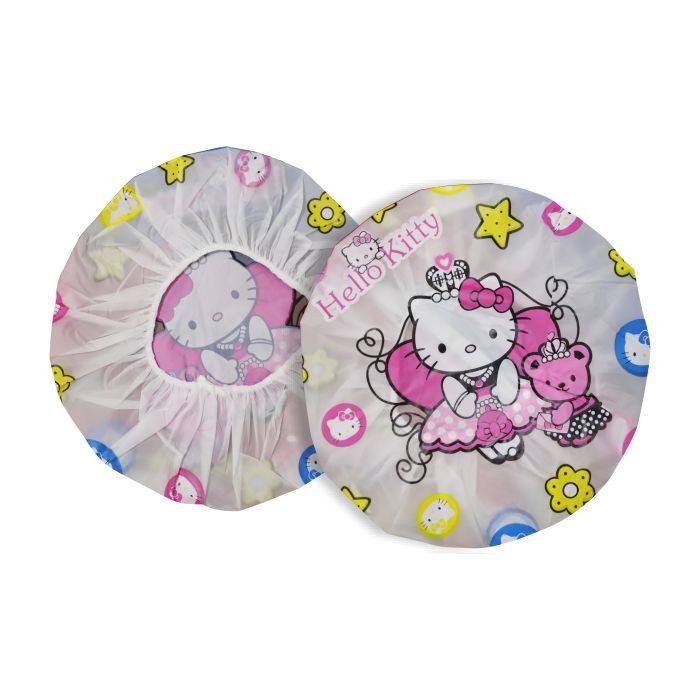 Shower Cap Karakter Kartun / Topi Mandi Lucu / WaterProof