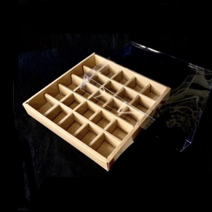 

KUE-PENGHIAS-ALAT- KOTAK DUS BOX SEKAT NASTAR COKLAT MINIPIE - COKELAT -ALAT-PENGHIAS-KUE.