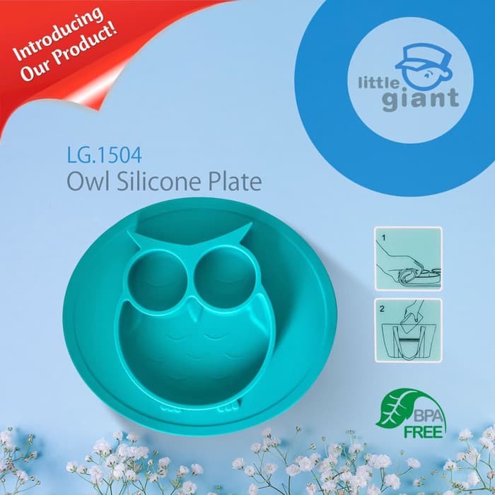 LITTLE GIANT Owl Silicone Plate LG.1504