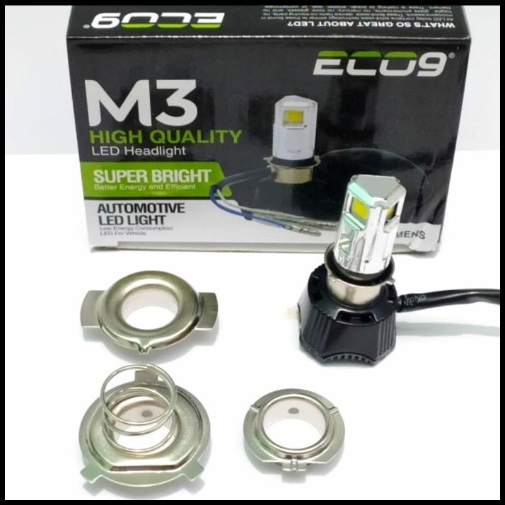 Lampu Led Motor H4 H6 35 Watt Headlamp Led Bohlam Motor 3 Sisi Luminos