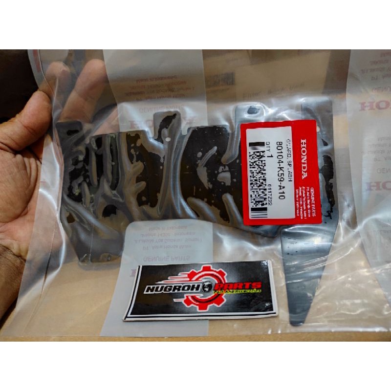 Karet Penahan Lumpur Spakbor Belakang Vario 125 150 Original Honda Guard Splash Vario