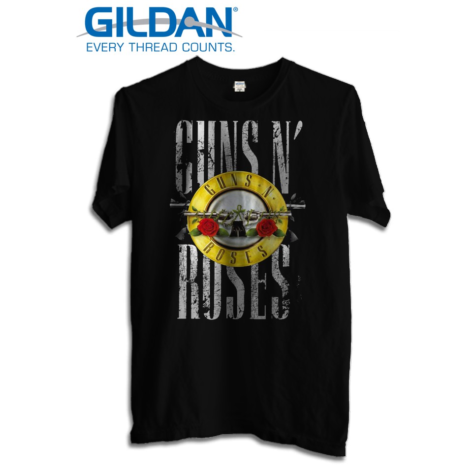 KAOS BAND GUNS N ROSES TSHIRT ORIGINAL GILDAN SOFTSTYLE GNR 17