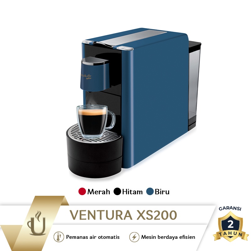 Unakaffe System Mesin Kopi Kapsul Ventura XS200 Biru