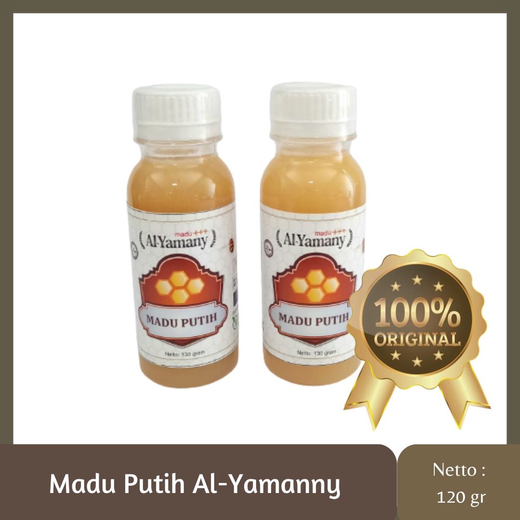 

MADU PUTIH ASLI MADU MURNI AL YAMANY 100 ML