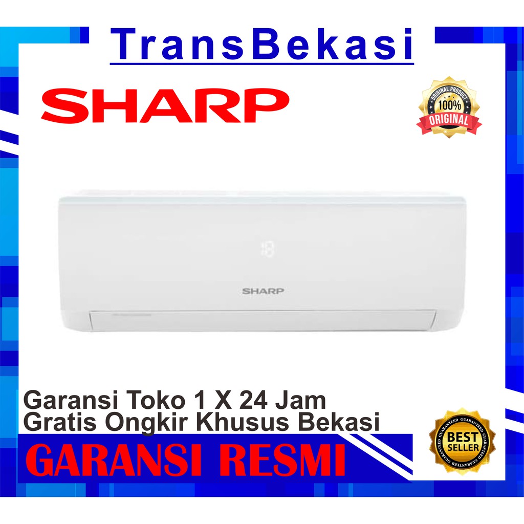 AC SHARP AH- A 9 UCY 1 PK TURBO COOL SERIES R32 1PK Garansi 10th 9ucy