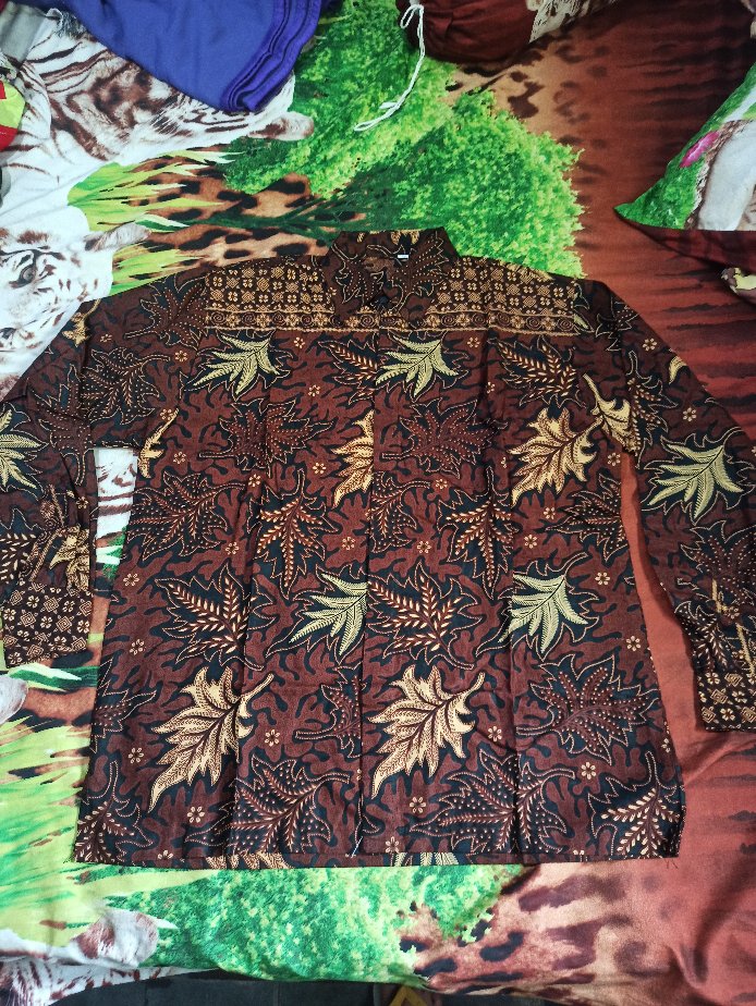 ( Bisa Cod ) @ladangbatik Kemeja Panjang Ready Seragam Kerja Seragam Kantor Kemeja Batik Pekalongan