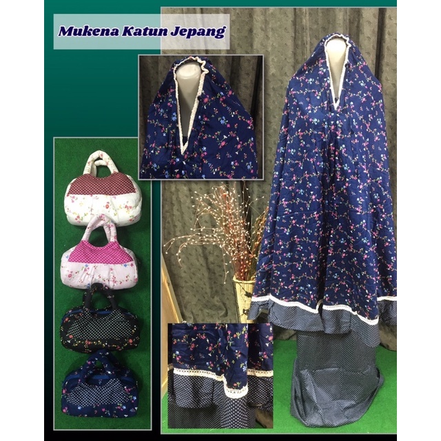 Mukena Katun Jepang Renda