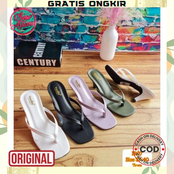 Sandal High Hells Wanita Import Sandal Hak Kaca Wanita Sandal Kelsey 3265-1 K Hils Kekinian Import S