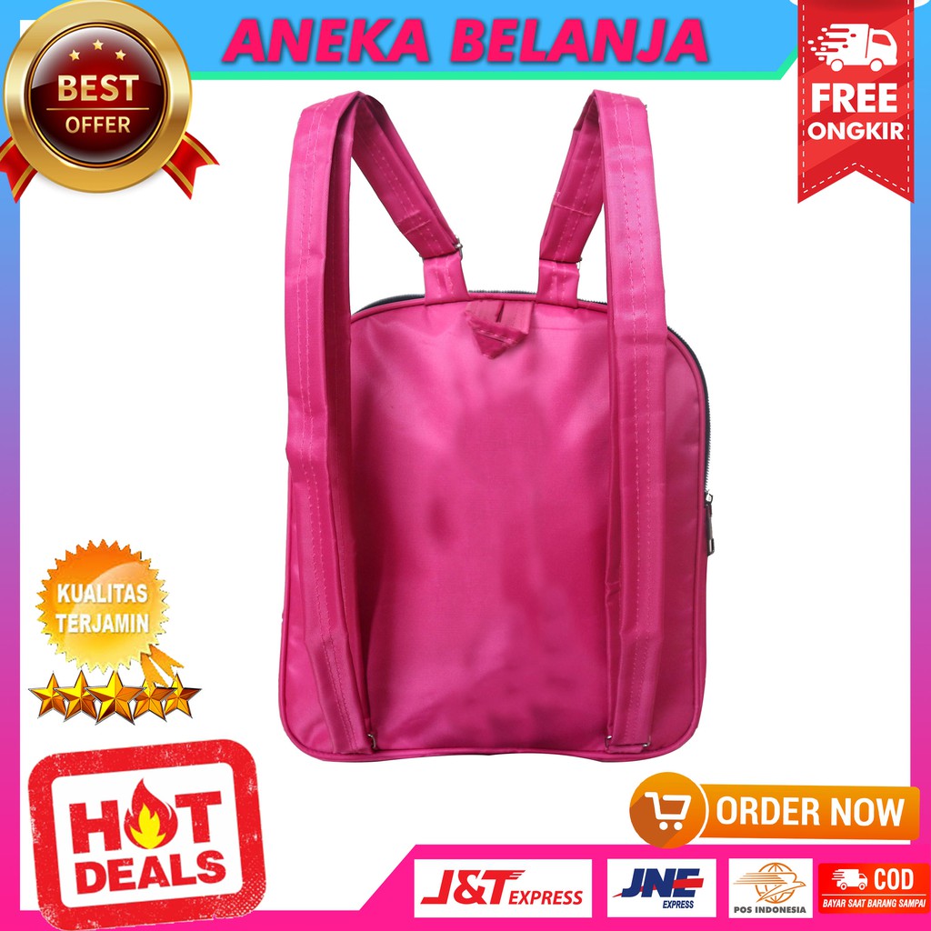 New Arrival Tas Ransel Khusus Wanita Lucu Kekinian Fashionable Stylish Aksesoris Boneka Keren Casual Backpack Cewek Sekolah Hangout Bahan Tebal Awet Harga Terlaris Termurah Berkualitas