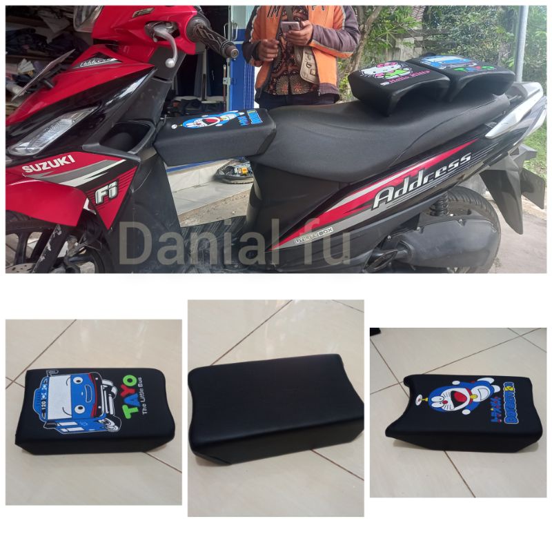 jok boncengan anak suzuki address