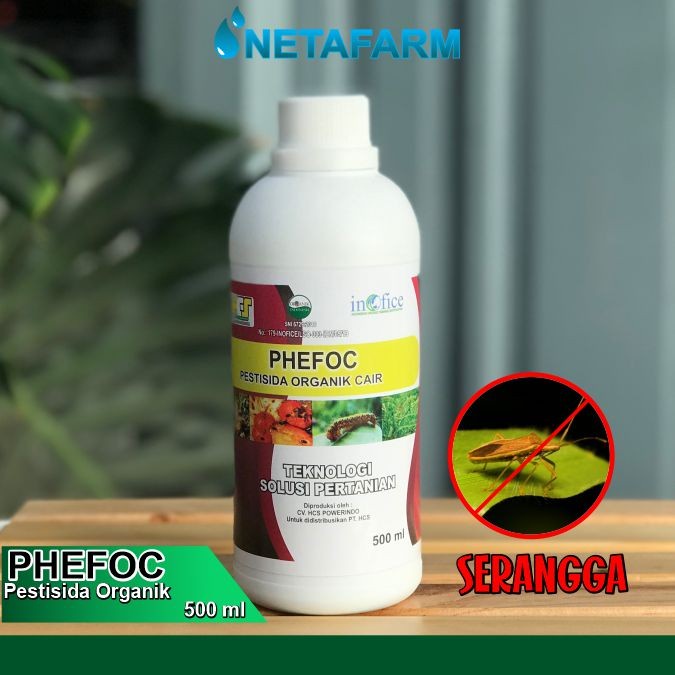 PHEFOC HCS Pestisida Fungisida Insektisida Organik Cair 500ml