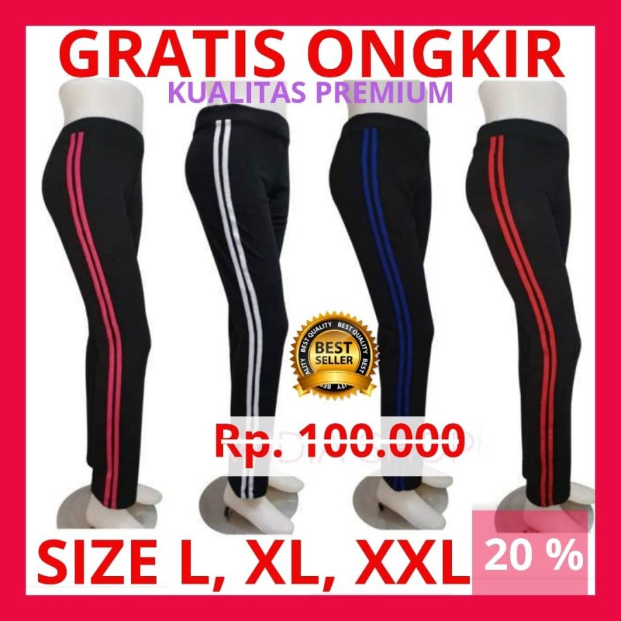 Celana Olahraga Wanita Celana Panjang Senam Aerobik