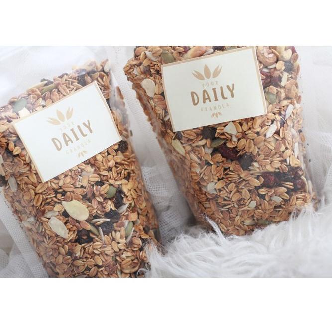 

A-ASQ ❤ Granola 1 KG Crispy Roasted (Crunchy Mix) by YDG - Cereal Enak Murah //proses cepat
