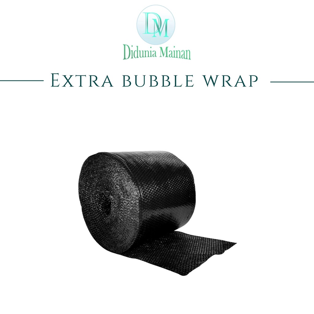 Packing Extra Bubble Wrap Hitam Dan Extra Kertas Kado