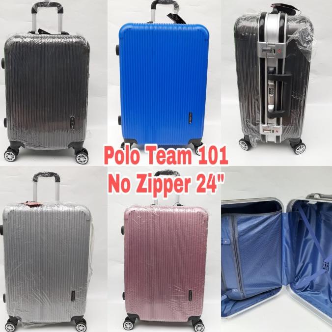 Koper No Zipper Fiber Polo ukuran 24 Inch - 101