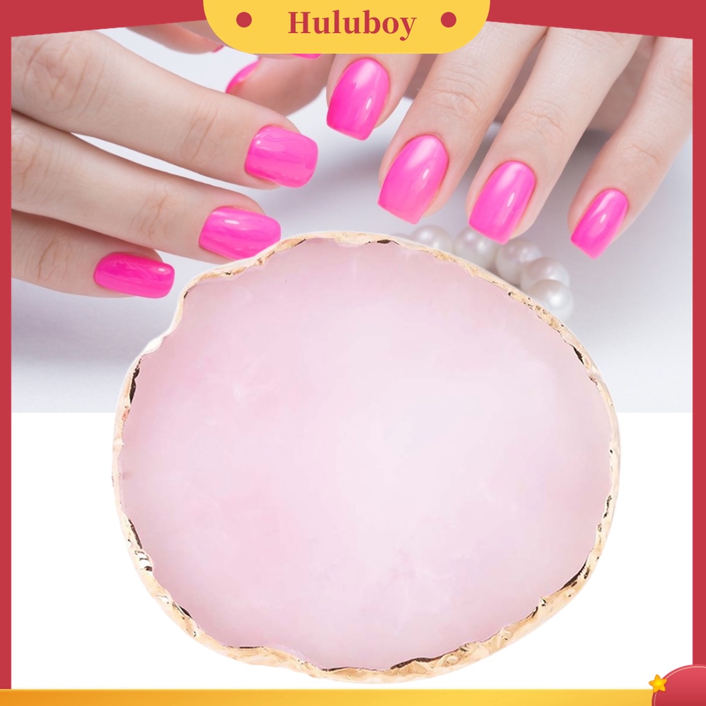 Huluboy Huluboy♡ Palet Resin Untuk Mencampur Warna Kutek / Foundation